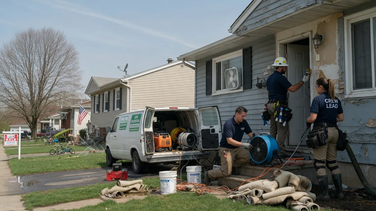 Flood Cleanup in Cranston, RI near me